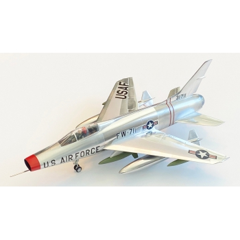 Plastikmodell - ATLANTIS Models 1:70 F-100C Super Sabre - AMCH236